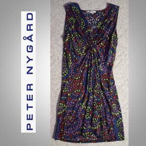 Peter Nygard 100% SILK dress women's size Large